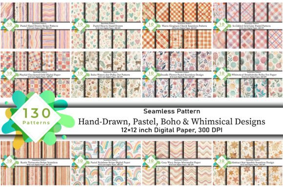 130 Seamless Digital Paper Patterns: A Strategic Asset for Creative Operations
