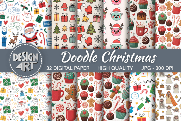 Doodle Christmas Seamless Patterns: The Ultimate Guide to Festive Design Projects