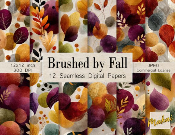 Evaluating the 12 Seamless Watercolor Fall Patterns for Seasonal Design Projects