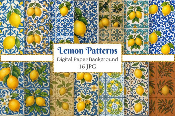 Mediterranean Tile Lemon Patterns: A Comprehensive Evaluation for Digital Designers and Crafters
