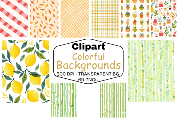 Whimsical Seamless Digital Patterns